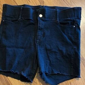 Apt. 9 Black Denim Cutoff Shorts